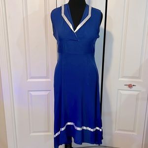 Vintage 40’s or 50’s style pinup sailor dress